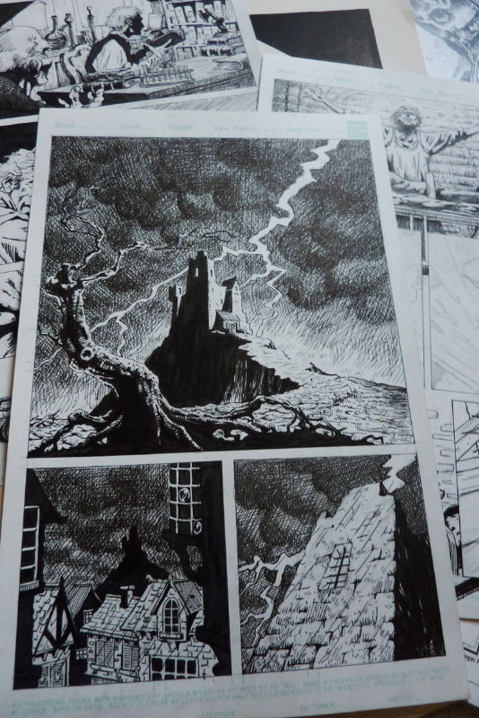 Frankensteins Castle Comic Page By The Gurch In Pencil Necked Geeks Odd Bits Of Artwork From 